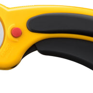 OLFA branded rotary cutter in the deluxe ergonomic 45mm size RTY-2/DX