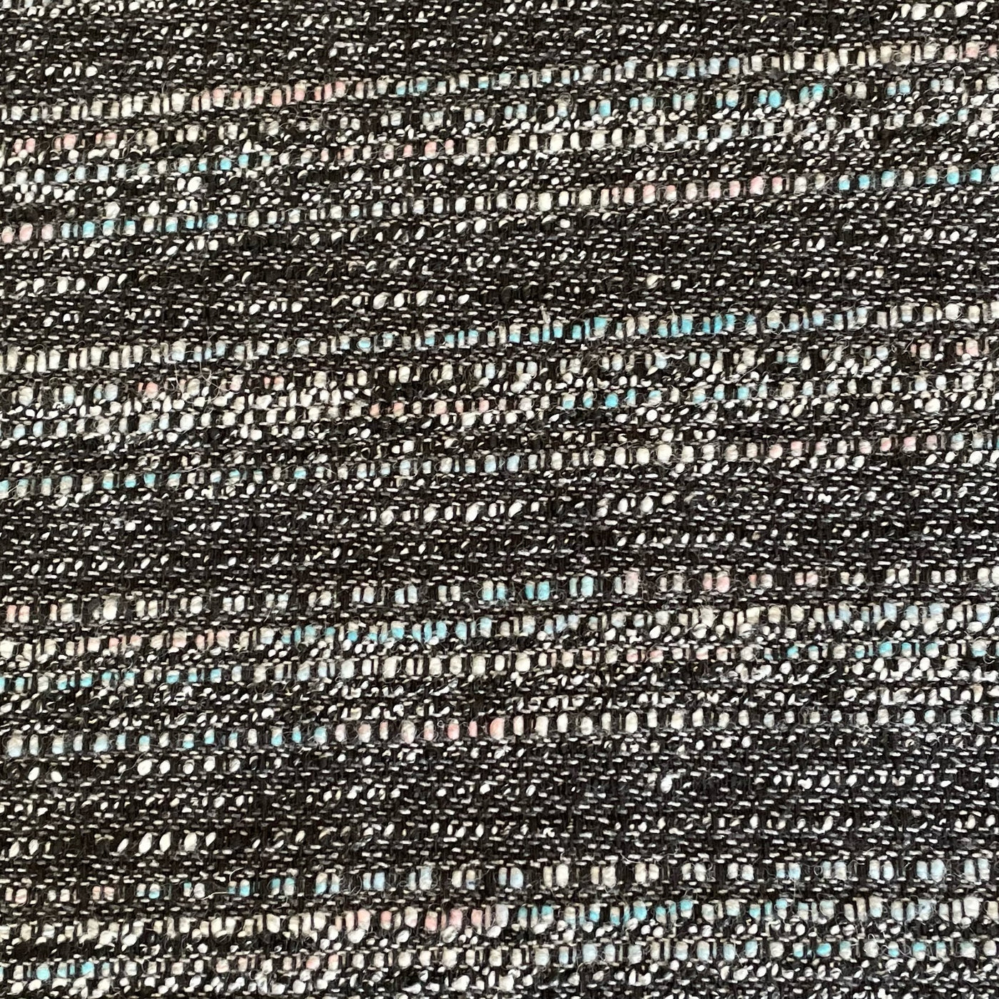 multicoloured boucle fabric, ideal for a jacket or coat, beautiful slubs of pink, turquoise