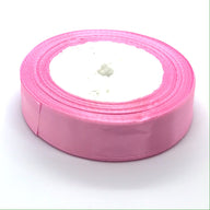 pink single faced ribbon for crafts and ribbon making