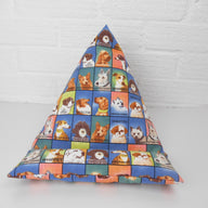 ipad or tablet bean bag holder with lots and lots of dogs