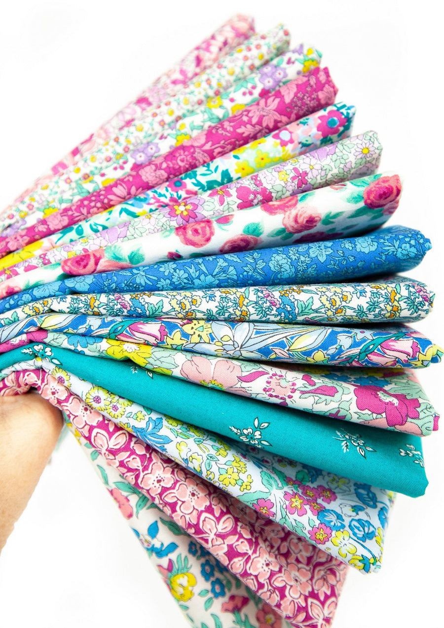 Liberty's flower show summer collection.  Gorgeous fat quarters of loveliness