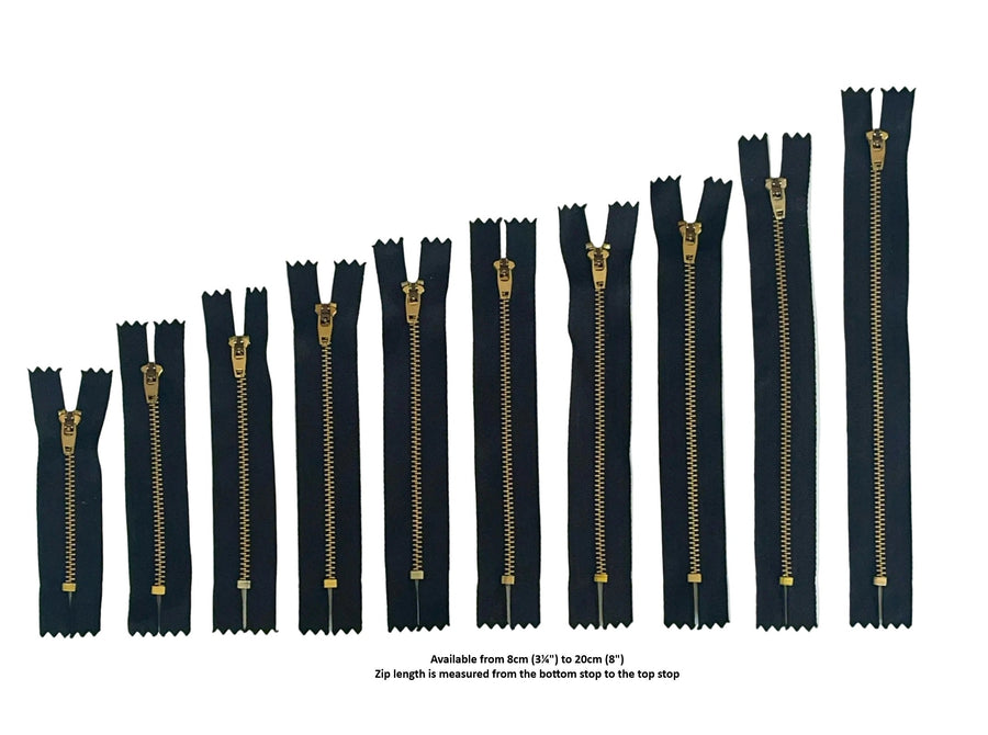 Metal Jean Zips