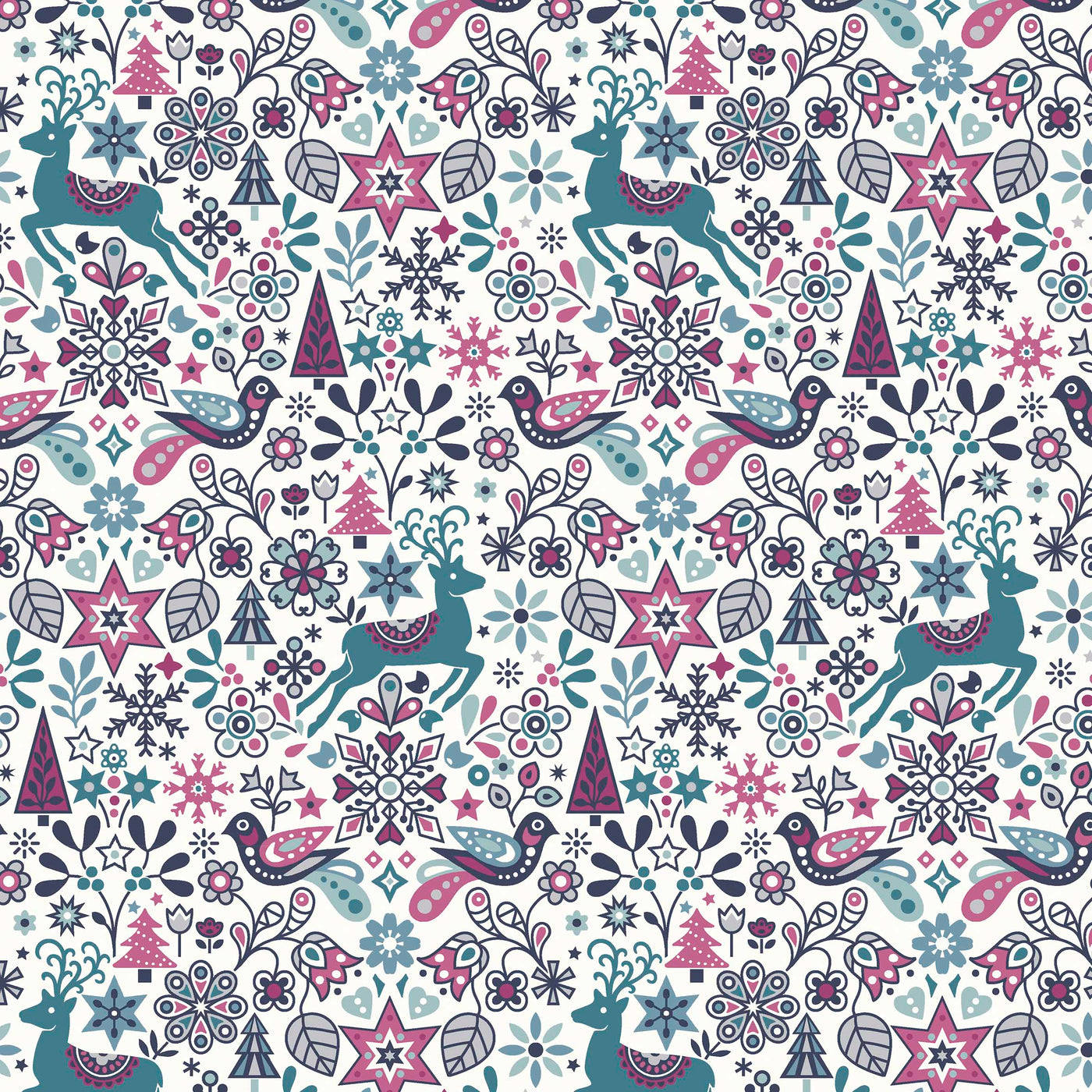 Liberty Woodland Christmas Fabric – Woodland Wonderland | 100% Cotton Fabric