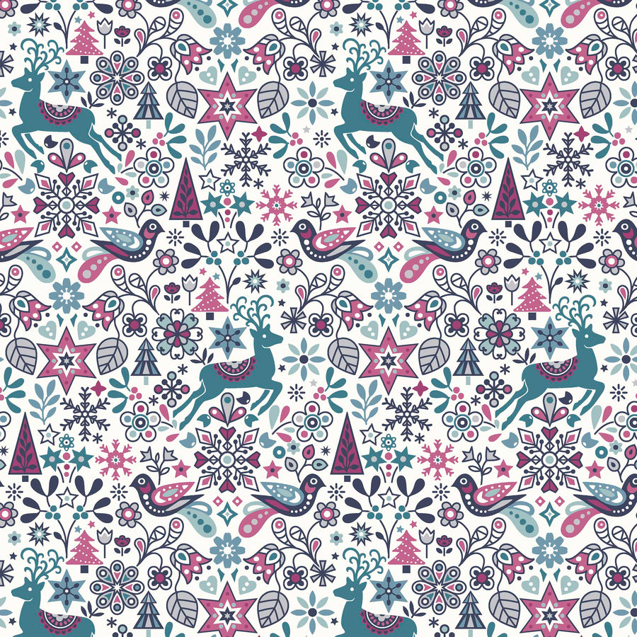 Liberty Woodland Christmas Fabric – Woodland Wonderland | 100% Cotton Fabric