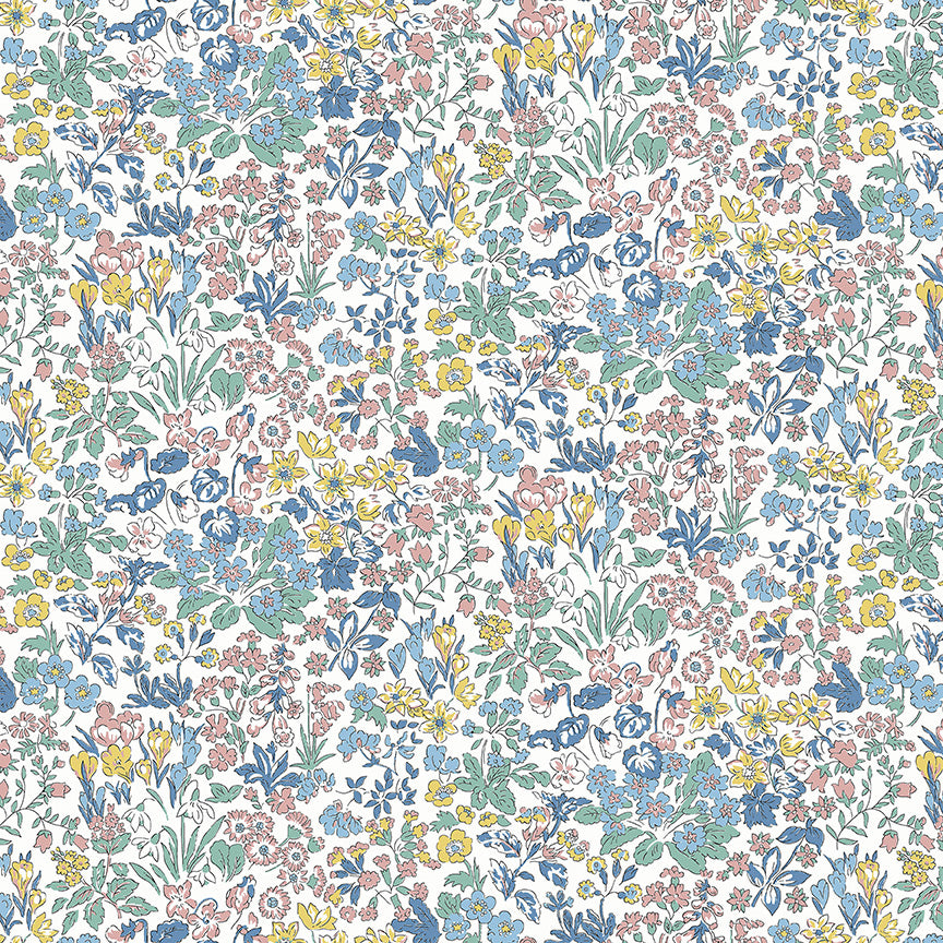 Liberty Flower Show Spring Fabric Bundle – Cotton Floral Pieces