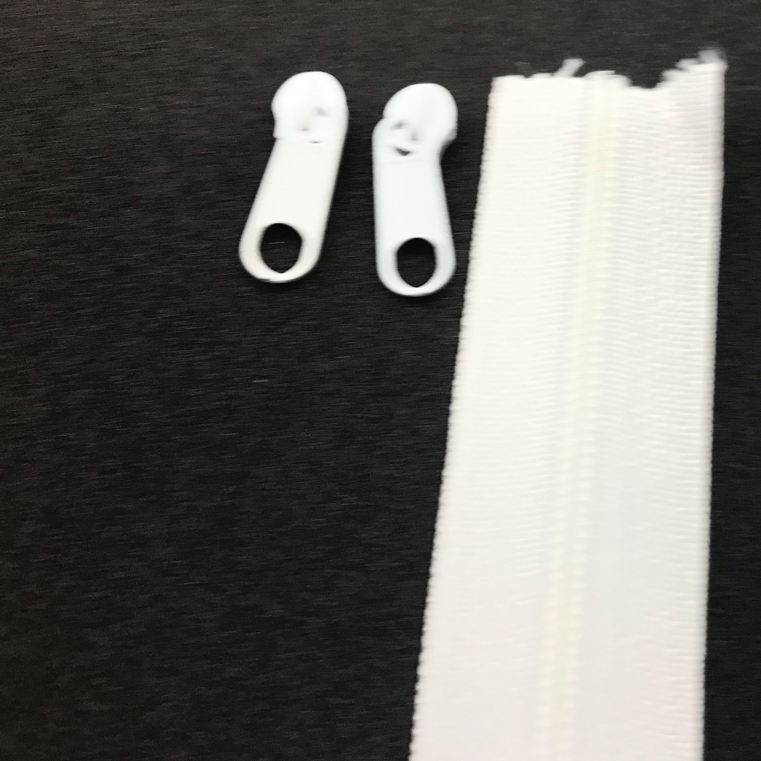 ivory continuous standard long chain zipper tape