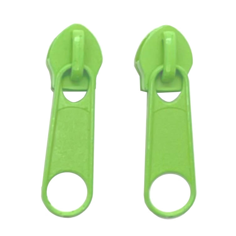 apple green continuous zippert tape and sliders