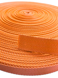 Orange 6 | 25mm Polypropylene Webbing Heavy Duty Strap