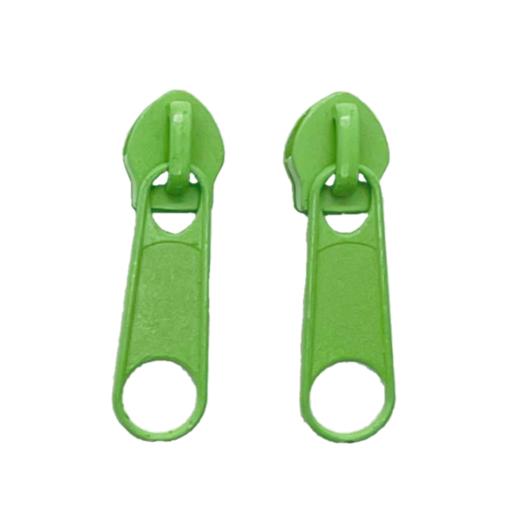 sliders for continuous tape in apple green size 5