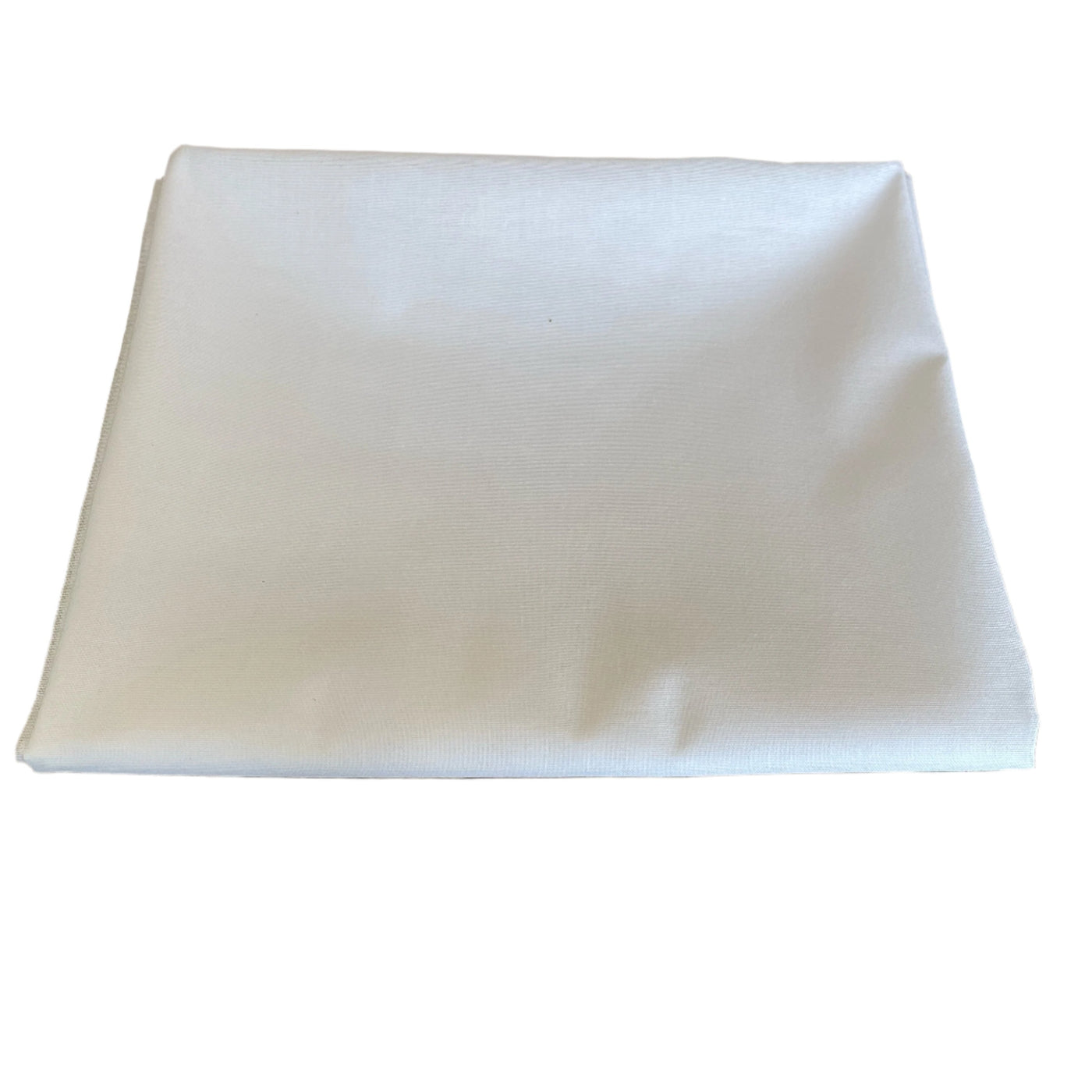 Fusible white fleece by the metre