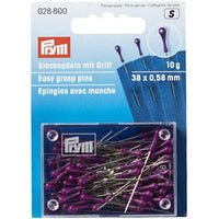 Prym Easy Grasp Pins – Purple