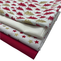 Glitter christmas fat quarter bundles