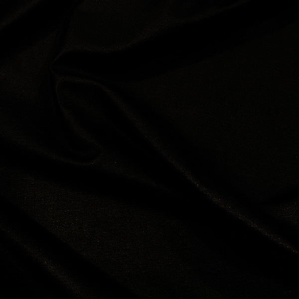 Black&nbsp;100% cotton canvas, medium weight, 230gsm.&nbsp; A great fabric for creating bags, craft items, with a lovely feel and drap