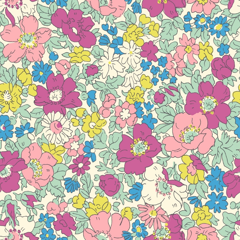 Liberty Flower Show Summer Fabric Bundle – Large Off cut Collection