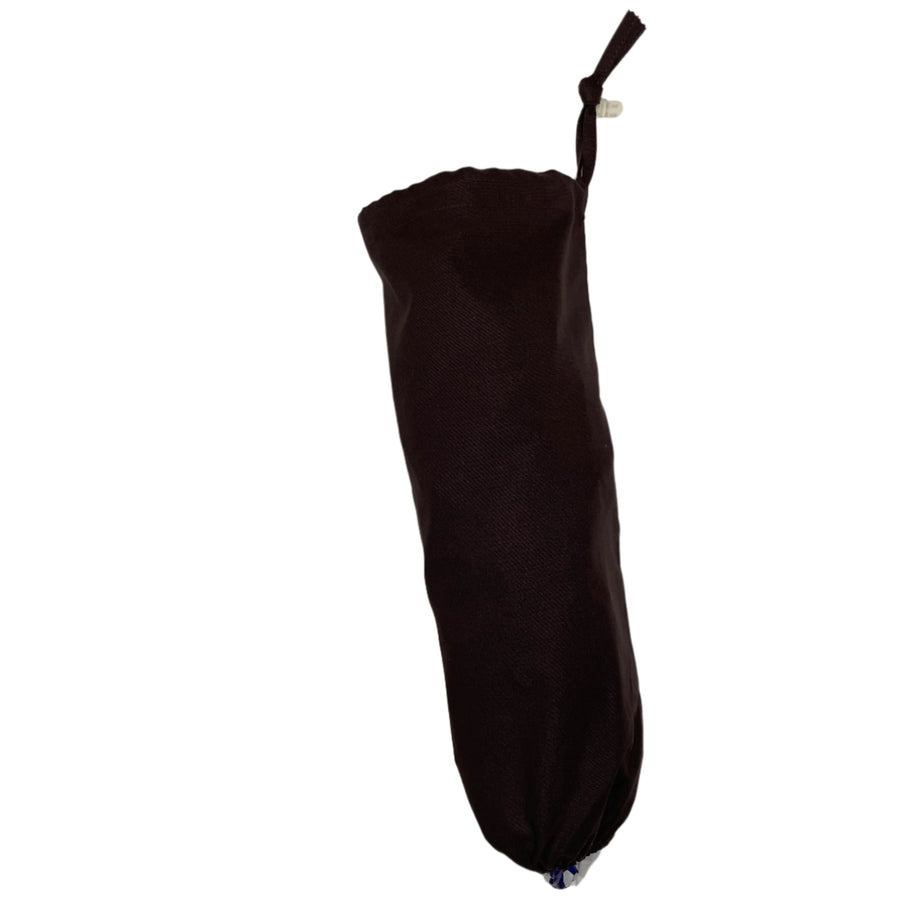 brown plastic bag dispenser
