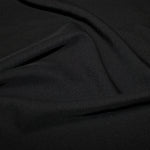 Black Suiting Fabric Polyester and Spandex blend