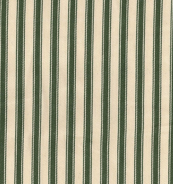 Green and beige striped fabric pattern