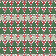 Inspired by a hand-painted geometric from the Liberty archive, this striking design is reminiscent of cosy fair isle knit pattern.  Its stripe formation is made up of varying triangle sizes, which come together to create a superbly symmetrical pine tree forest.  These gorgeous fabrics are 110cm/44" and 100% cotton.