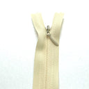 cream colour invisible concealed zipper