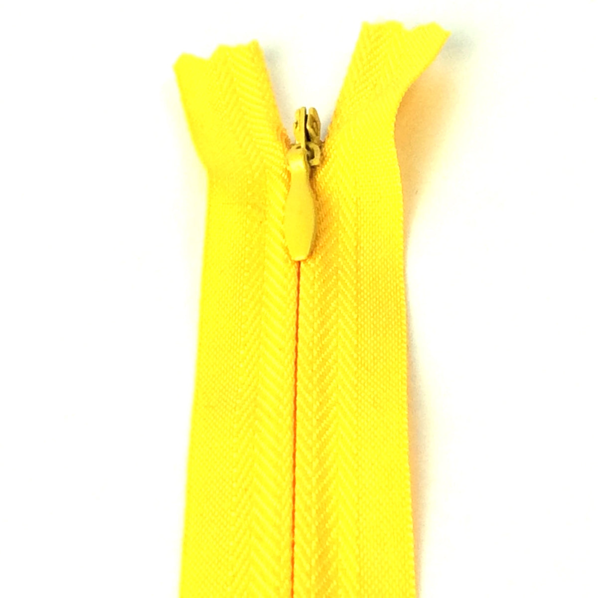 Yellow Invisible Zip – 6