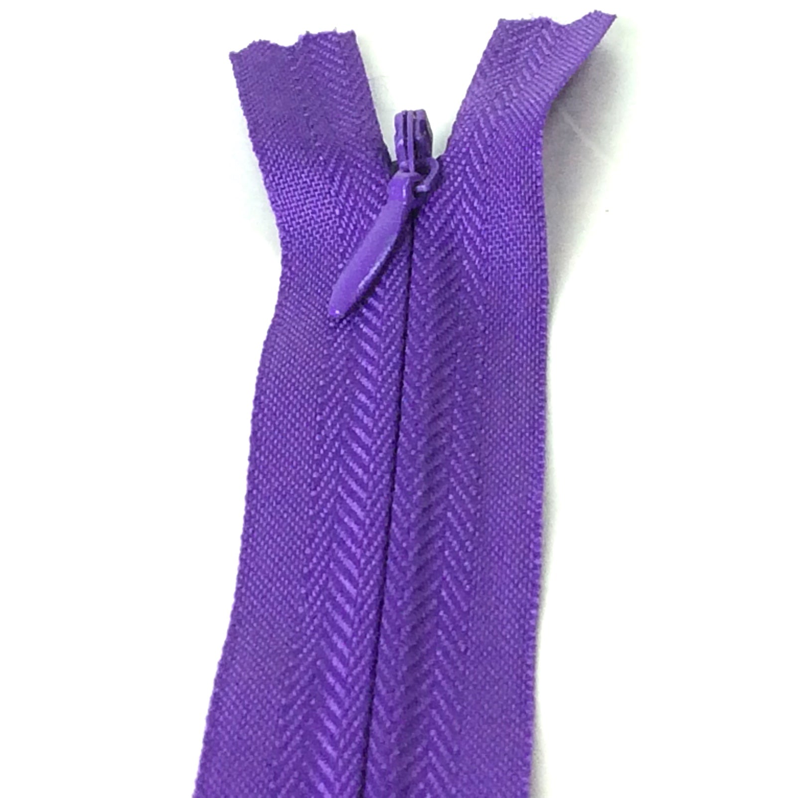 Invisible / Concealed Zippers  - Dark Purple