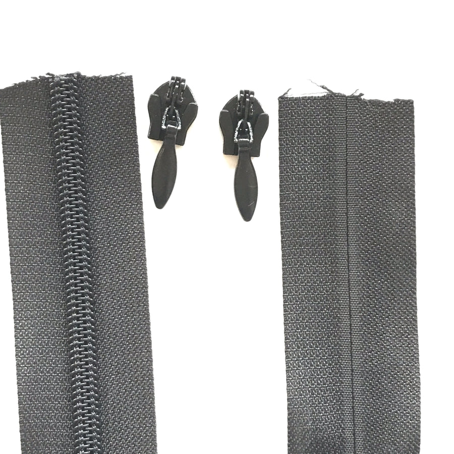 TEHAUX 5pcs Abrazaderas De Metal Invisible Zipper Heavy Duty