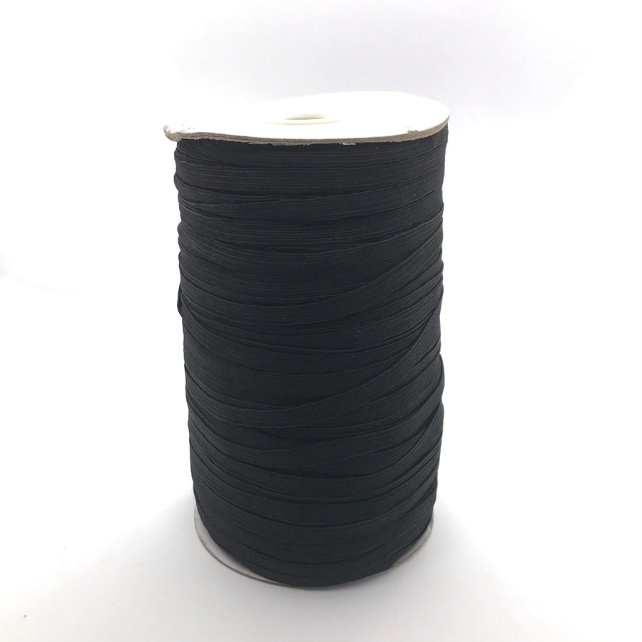 6mm black cord elastic