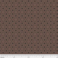 fabrics in various patterns of brown  from the basically hugs collection by Red Rooster