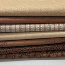Basically hugs in brown fat quarter bundle collection