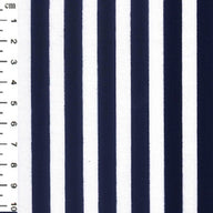 navy stripped fabric cotton with 8mm stripe