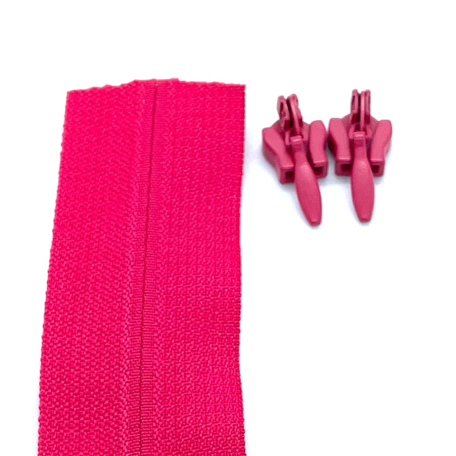 cerise pink long chain invisible #5