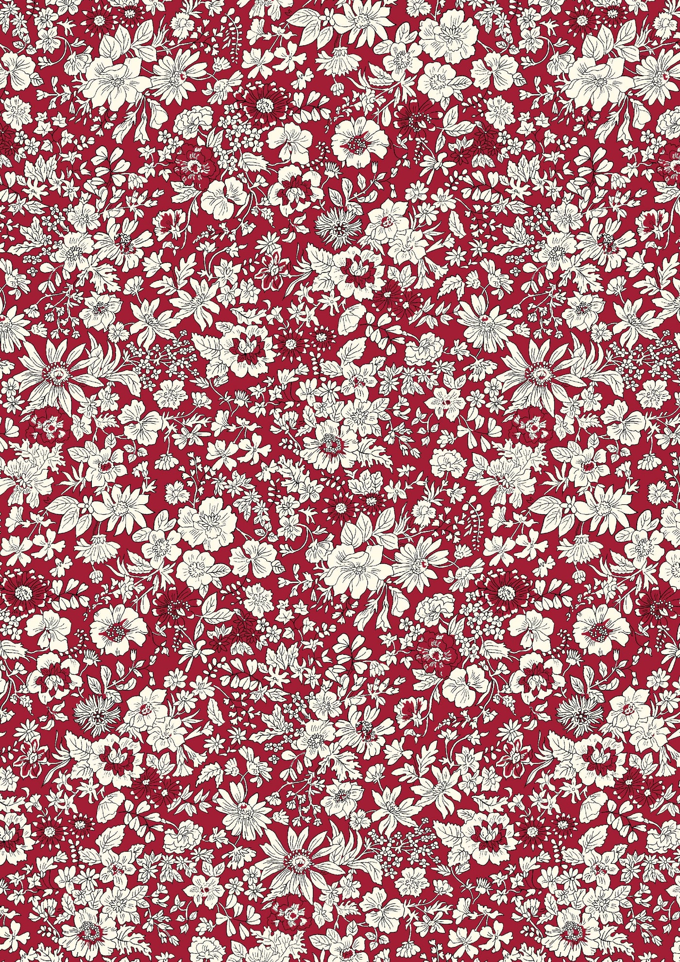 emily silhoutte from the flower show winter collection by liberty of london fabrics