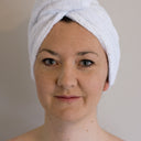 Terry towelling hair wrap