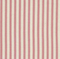 Pink ticking canvas fabric cotton