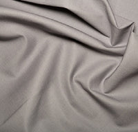 Mid grey klona 100 percent cotton fabric