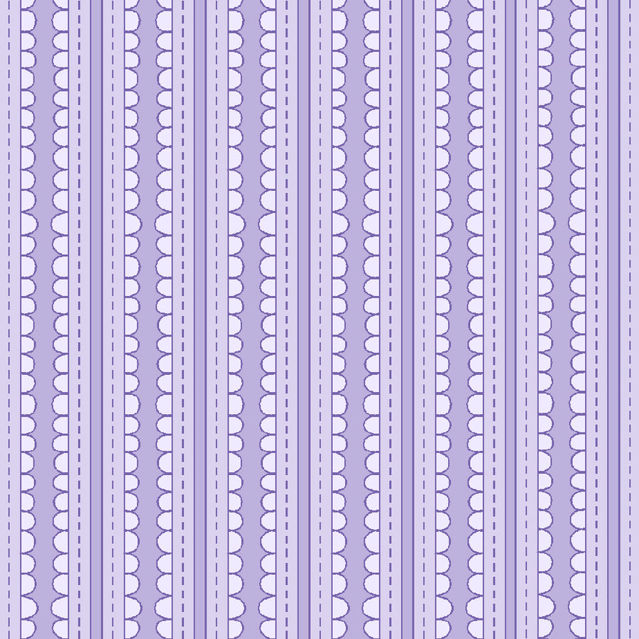 stripe pattern from the Red Rooster basically hugs collection in purple