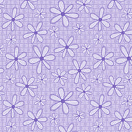 Daisy pattern from the Red Rooster basically hugs collection in purple