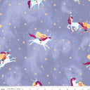Riley Blake Uni the Unicorn Light Purple cotton fabric
