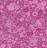 flower show summer collection by Liberty of London fabrics emily silhouette flower pink