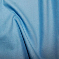 cyan blue plain cotton fabric from Rose and Hubble True Craft Cotton Range