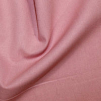 blush pink plain cotton fabric from Rose and Hubble True Craft Cotton Range