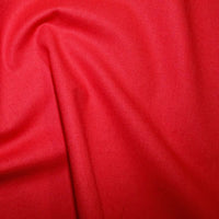 red plain cotton fabric from Rose and Hubble True Craft Cotton Range