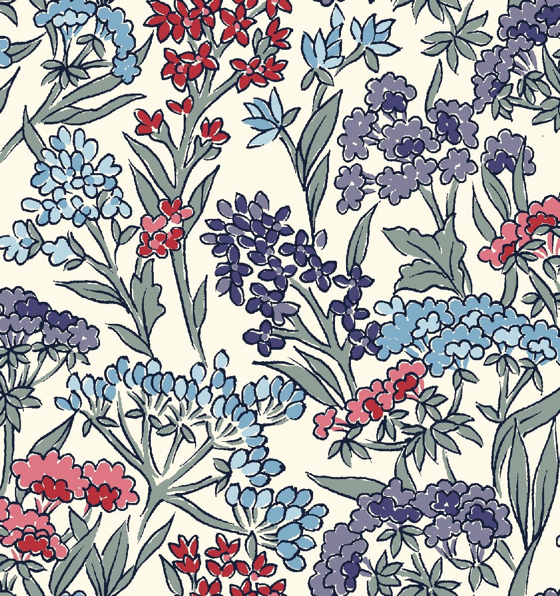 yorkshire meadow from the flower show winter collection by liberty of london fabrics