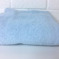 Blue terry toweling fabric 100% cotton 150cm wide