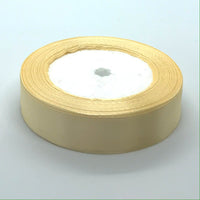 cream single faced ribbon for crafts and ribbon making