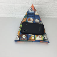 Dog Lover Phone Holder Bean Bag Cushion