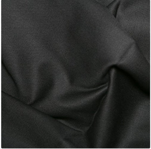 Black Cotton Drill Fabric