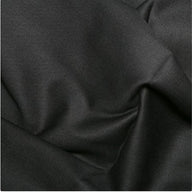 Black cotton drill fabric