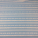 blue Scandinavian style poly cotton fabric