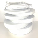 white woven elastic in sizes from 1cm to 5cm